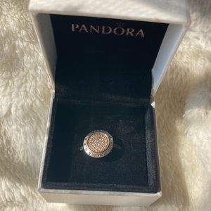 Pandora Logo Pavé Ring